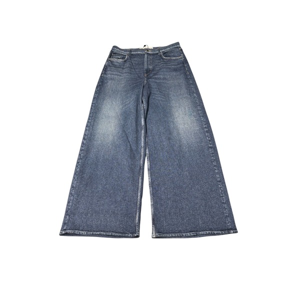 rag & bone Denim - NWT Rag & Bone Miramar Sofie High Rise Ankle Wide Leg Faux Denim 32X30 $238